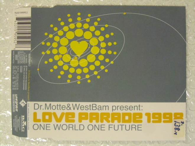 Dr. Motte & WestBam • Love Parade 1998 CD Maxi-Single
