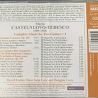 Castelnuovo-Tedesco: Music for Two Guitars 1 - pikkukuva 2