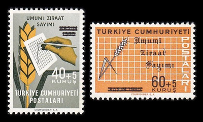 Turkki 1861-2 ** Maatalouslaskenta (1963)