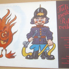 Värityskirja Tulipeikko Paloveikko Palosuojeluyhdistys 1950- - pikkukuva 1