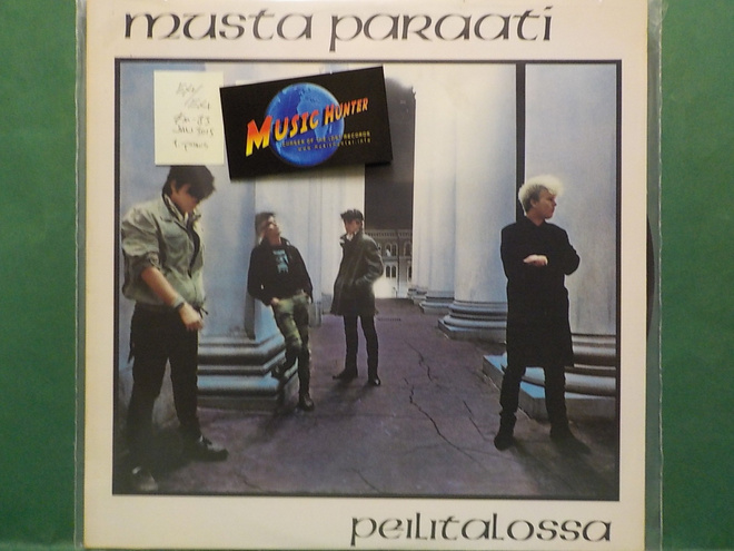 MUSTA PARAATI - PEILITALOSSA - 1.PAINOS FIN 1983 EX+/EX+ LP