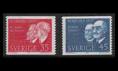 Ruotsi 596-7 ** Nobel-voittajia (1967)
