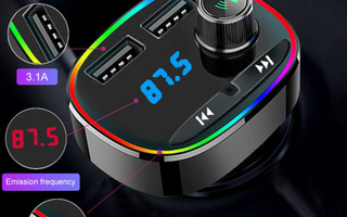 Uusi Auton MP3-soitin kaksois-USB-pikalaturilla