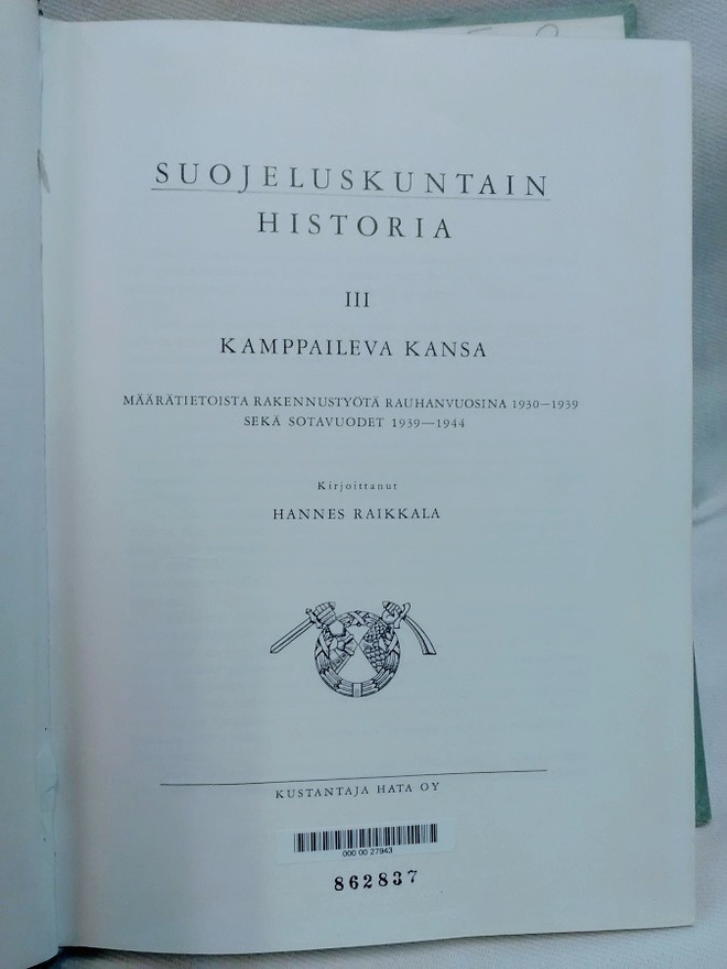 Suojeluskuntain historia III 3 Kamppaileva kansa (sid.)
