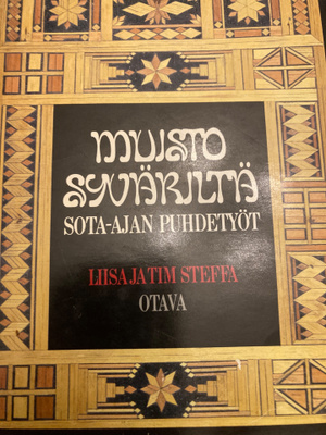 MUISTO SYVÄRILTÄ - SORA-AJAN PUHDETYÖT