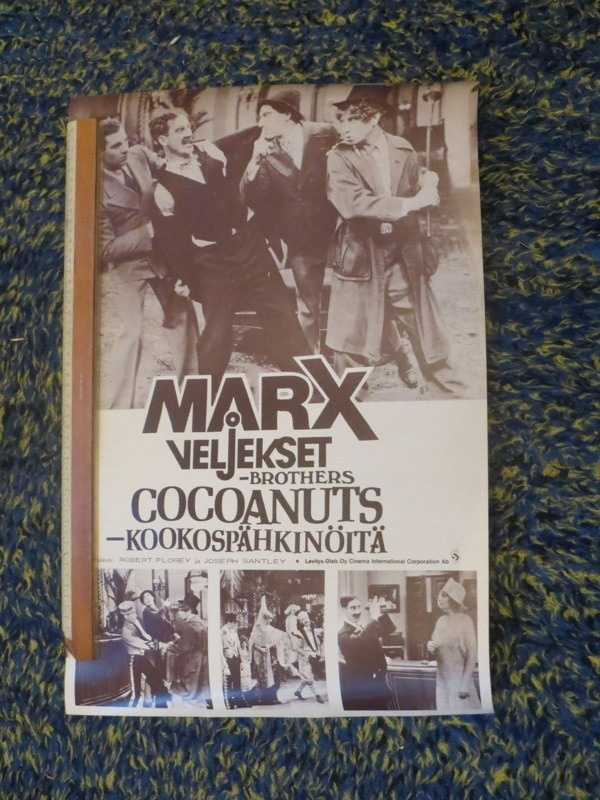Elokuvajuliste: Cocoanuts - kookospähkinöitä
