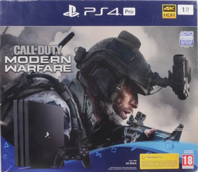 Playstation 4 Console Pro Black (1TB)