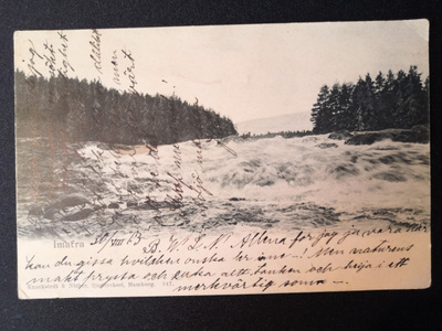 VANHA Postikortti Imatra 1903