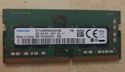 8Gt 2400Mhz DDR4 So-Dimm -Samsung