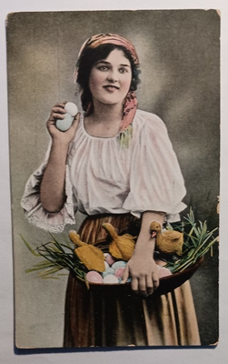 Leidi tuo korissa tipuja ja Pääsiäismunia, p. 1911