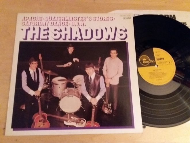 The SHADOWS - s/t - LP rautalanka rockabilly EX
