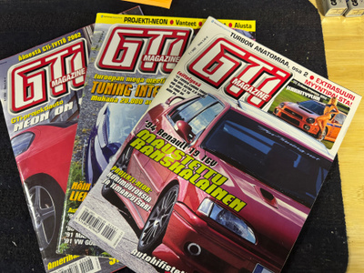 GTI tuning lehtiä 3 kpl