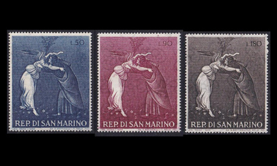 San Marino 918-20 ** Joulu (1968)