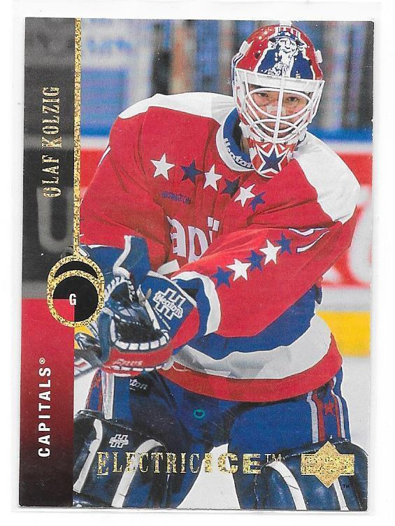 1994-95 Upper Deck Electric Ice #486 Olaf Kolzig Capitals MV