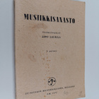 Lepo Laurila : Musiikkisanasto : suomen- ja vieraskielise... - pikkukuva 1