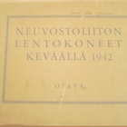 VANHA Opas CCCP Neuvostoliiton Lentokoneet Keväällä 1942 - pikkukuva 1