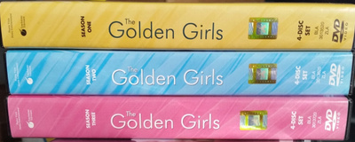 The Golden Girls / Tyttökullat, kaudet 1-3 -DVD