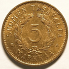 5 mk 1950 epätasahavu, hyvä - pikkukuva 2