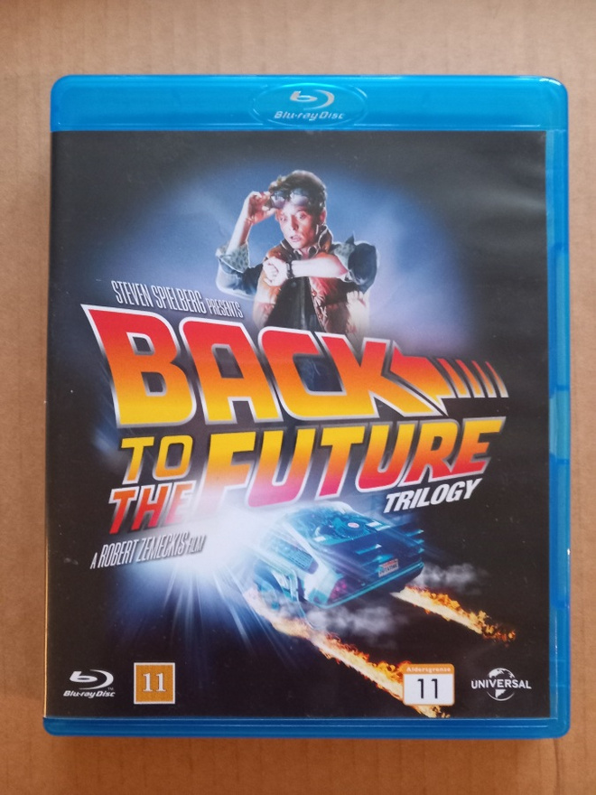 Back to the future trilogia Nordic Blu-ray