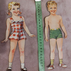 Paperinuket Jane & Bill 1940-50-luku - pikkukuva 3