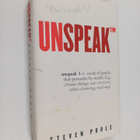 Steven Poole : Unspeak - pikkukuva 1