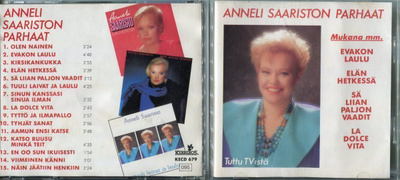 ANNELI SAARISTO . CD-LEVY . PARHAAT