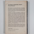 Norman Birnbaum : The Crisis of Industrial Society - pikkukuva 2