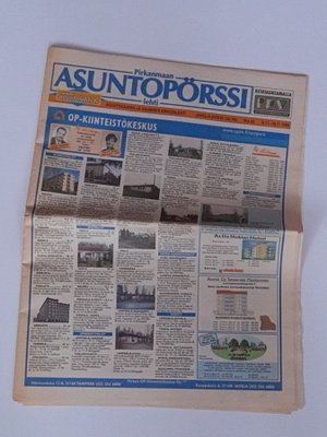 Pirkanmaan ASUNTOPÖRSSI vuodelta 1999