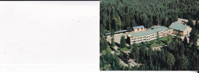Koskenpää. Lomahotelli Mon Repos , ilmakuva b694