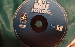 SLES-03847 Sony PS1 Big Bass Fishing videopeli L
