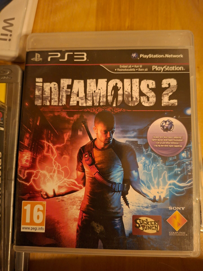 PS3 Infamous 2 CIB