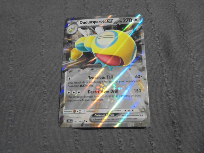 Pokemon keräilypelikortti DudunsparceEX 270 HP