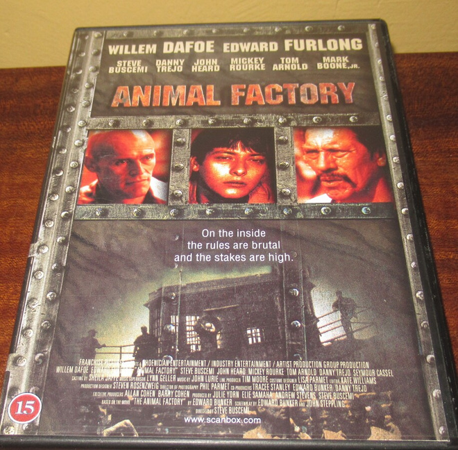 Animal Factory, Elukkatehdas dvd