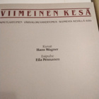 Viimeinen kesä 1939 kirja. - pikkukuva 2