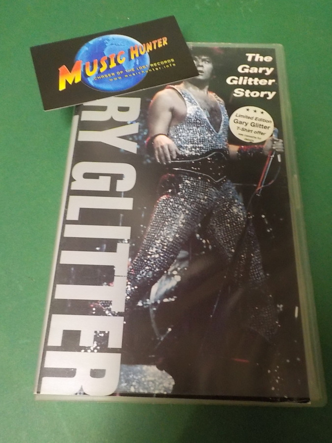 THE GARY GLITTER STORY VHS