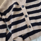 Oversized rib-knit M Cardigan - pikkukuva 1