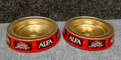 Alfa tupakka tuhkakuppi