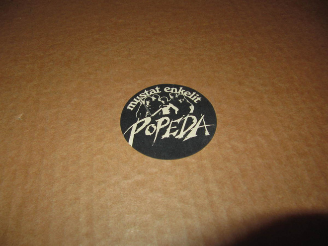 Popeda "Mustat Enkelit" TARRA v.1982 ROCK ! UUSI