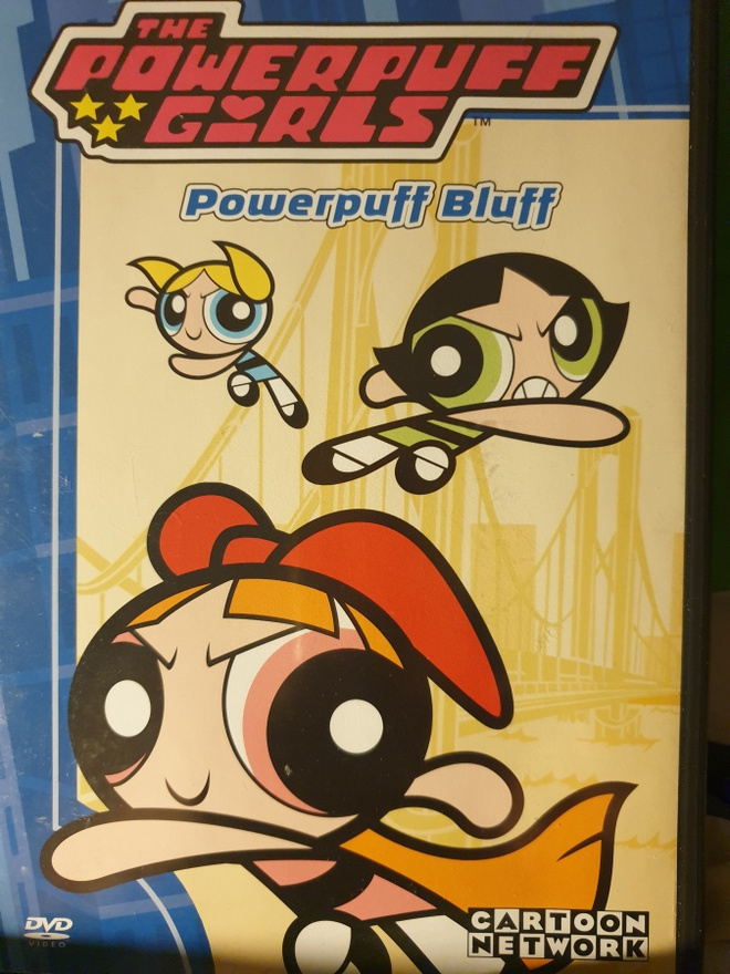 THE POWERPUFF GIRLS Powerpuff Bluff DVD