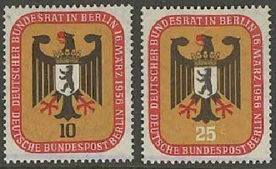 Berlin Mi 136-7 +