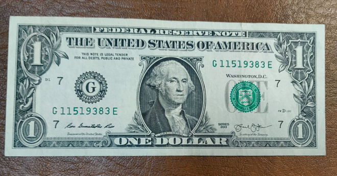 One dollar v. 2013, USA