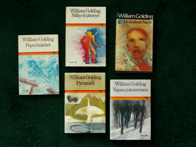 William Golding kirjapaketti 5 kpl mm. Kärpästen Herra