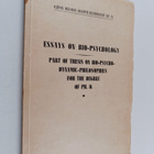 Björn Helmer Algoth Rembrandt : Essays on bio-psychology ... - pikkukuva 1