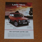 2008 Lada Niva 1,7 i 4x4 esite - KUIN UUSI - Konela - pikkukuva 1