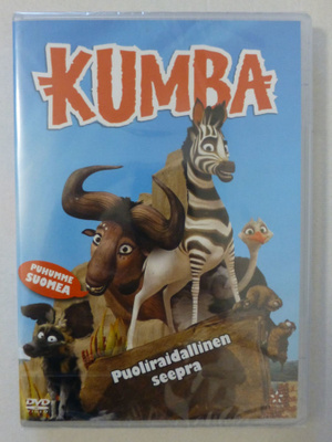 Kumba Puoliraidallinen seepra dvd