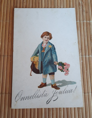 Wanha,Carte Postale ruusuja tuomassa, nyrkkiposti