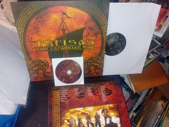 LP + CD : Turisas : The Varangian Way ( SIS POSTIKULU )