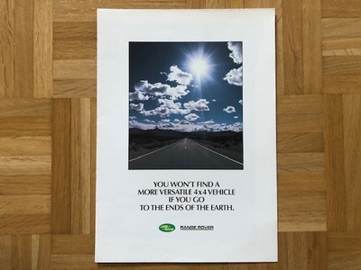 Esite Land Rover & Range Rover mallisto 1986