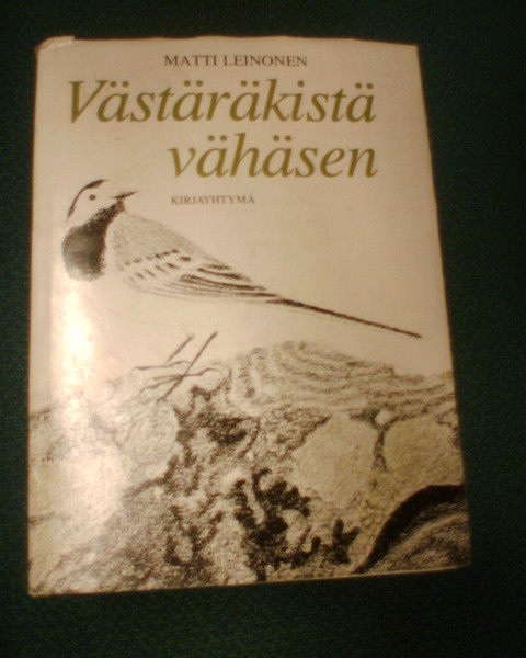 Leinonen: Västäräkistä vähäsen (1.p.1980) Sis.postikulut