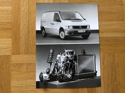 Lehdistökuva Mercedes-Benz Vito pakettiauto 638
